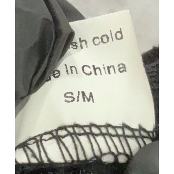 RARE Free People Black Lace Velvet Silk Bell Sleeve Whimsigoth Mini Dress Tunic - Picture 13 of 16